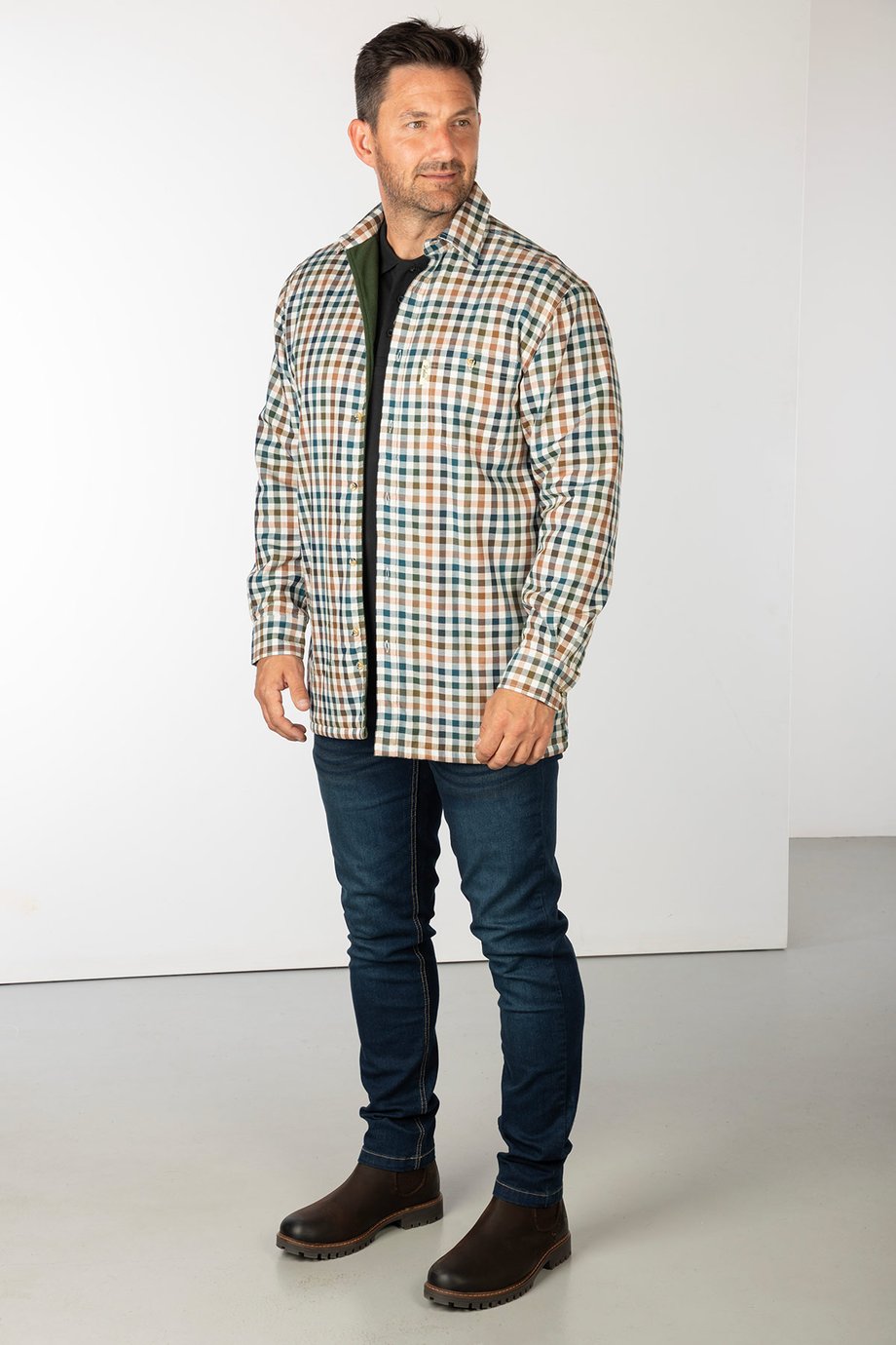 Rydale Men's Fleece Lined Shirt