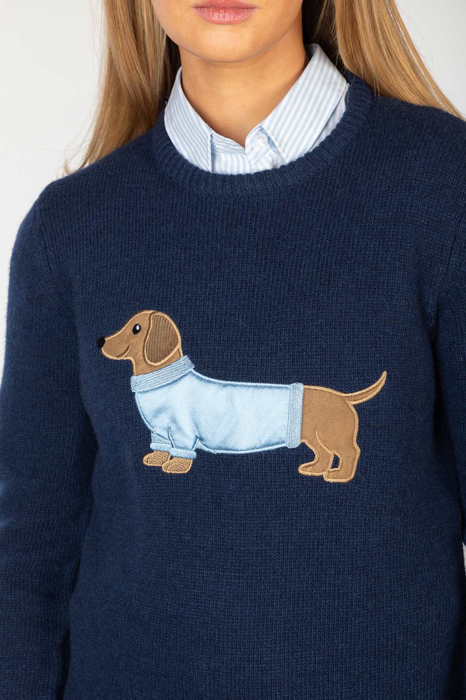 Rydale Ladies Crew Neck Character Knit Jumper