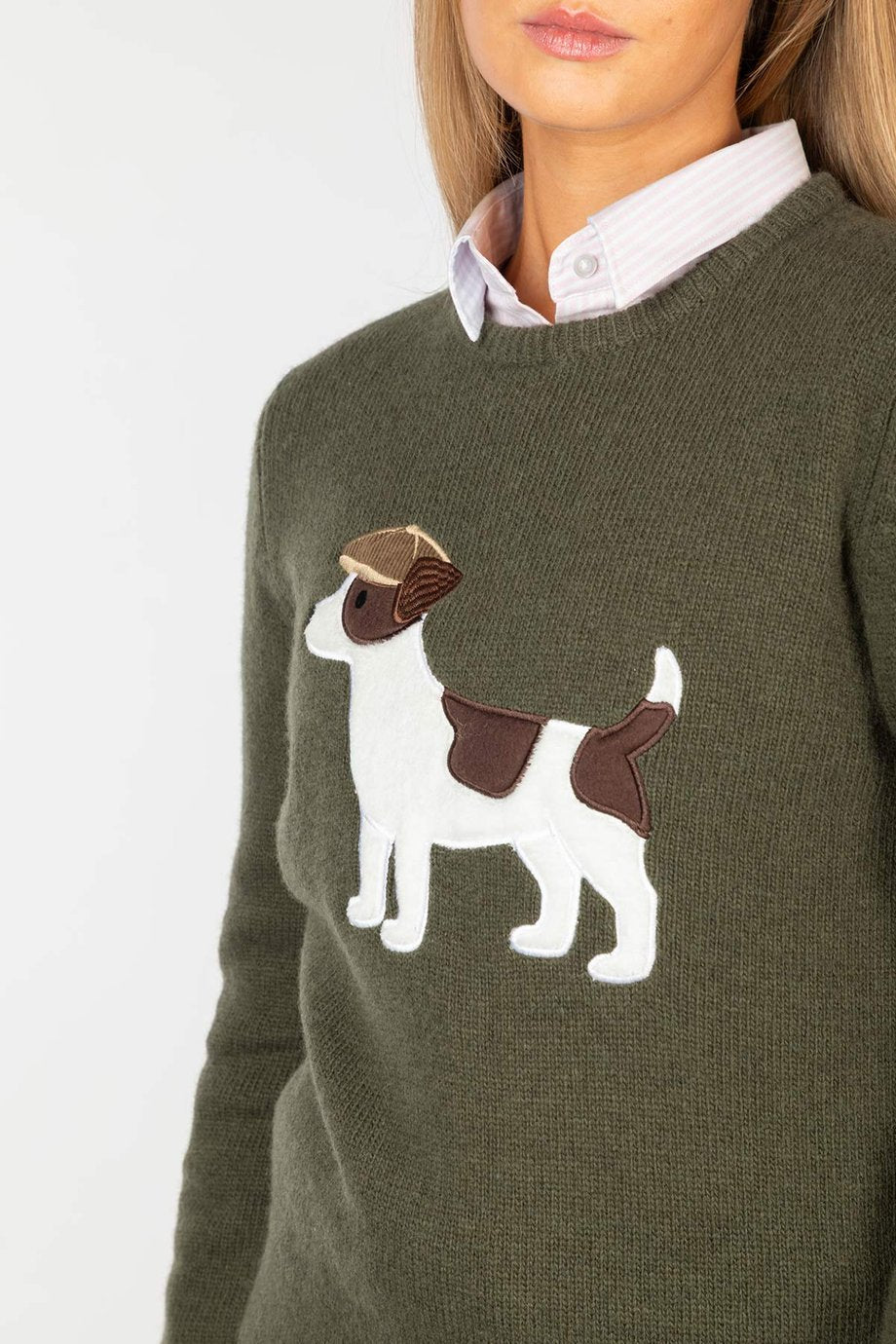 Rydale Ladies Crew Neck Character Knit Jumper