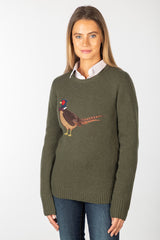 Rydale Ladies Crew Neck Character Knit Jumper