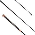 KM Elite Dressage Whip Black Grip with Crystal Spiral