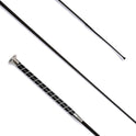KM Elite Dressage Whip Black Grip with Crystal Spiral