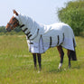 Shires Highlander Plus Sun Shade Fly Combo Rug #colour_white