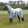 Shires Highlander Plus Sweet-itch Combo Rug #colour_white-airforce