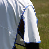 Shires Tempest Plus Sweet-Itch Combo Rug #colour_white-airforce