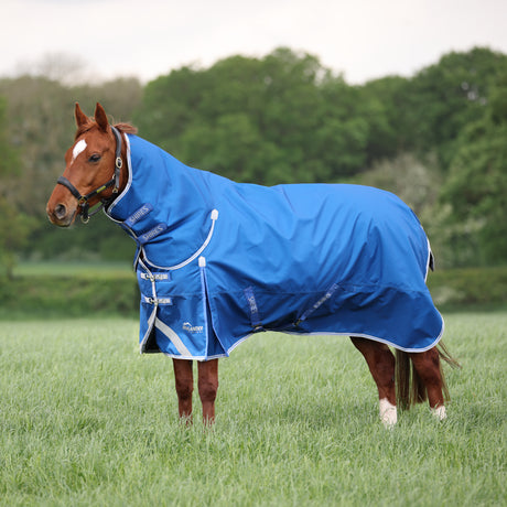 Shires Highlander Original 200g Turnout Combo Rug #colour_blue