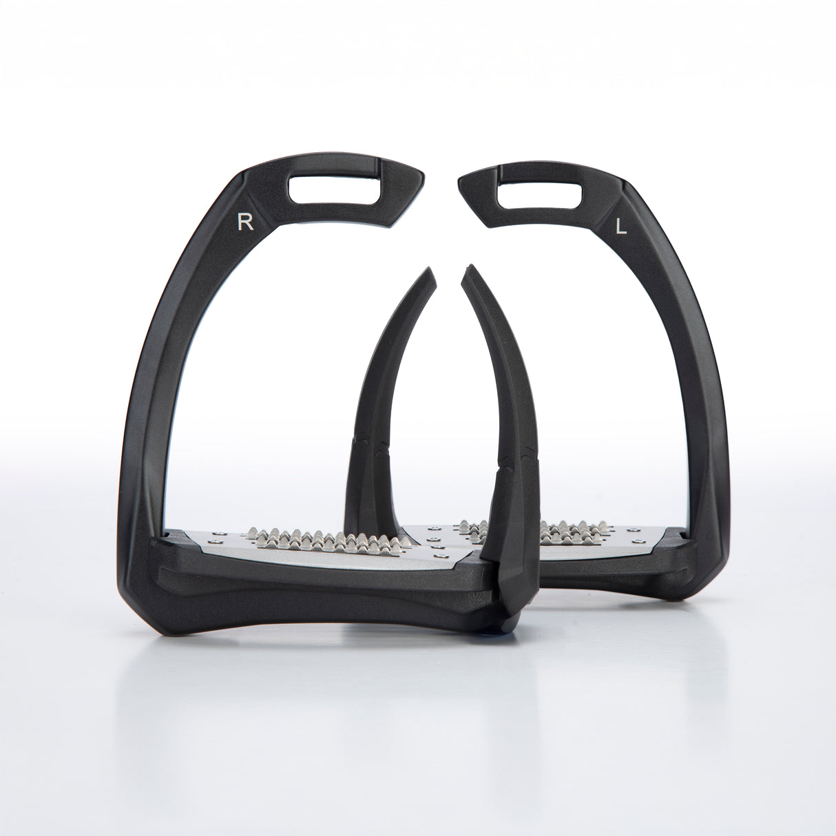 Shires Karben Ultra Grip FX Stirrups #colour_black-black