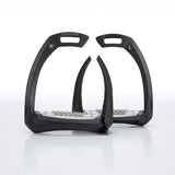 Shires Karben Ultra Grip FX Stirrups #colour_black-black