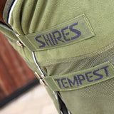 Shires Tempest Original Fleece/Mesh Cooler Rug #colour_khaki