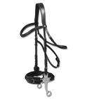 Waldhausen X-Line Hackamore Bridle #colour_black