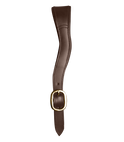 Waldhausen S-Line Anatomic Leather Halter #colour_brown