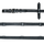 Waldhausen X-Line Rubber-Leather Reins #colour_black