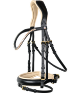Waldhausen X-Line Ivory Bridle #colour_black