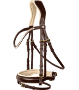 Waldhausen X-Line Ivory Bridle #colour_brown