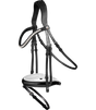 Waldhausen Evermore X-Line Bridle #colour_black-white