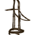 Waldhausen Charmbit X-Line Bridle #colour_brown