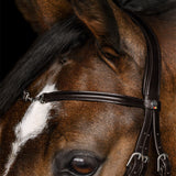 Waldhausen Charmbit X-Line Bridle #colour_brown