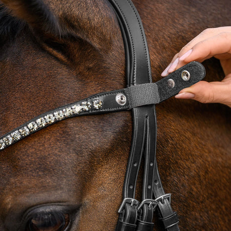 Waldhausen X-Line Shine Browband #colour_silver