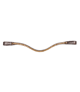 Waldhausen X-Line Shine Browband #colour_brown