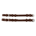 Waldhausen Pair of S-Line Cheek Pieces with Buckles #colour_brown