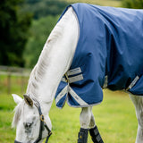 Horseware Ireland Amigo Bravo 12 Original 100g Turnout Rug #colour_navy-titanium-grey-silver