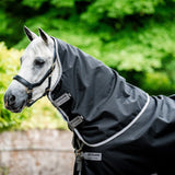 Horseware Ireland Amigo Bravo 12 Plus 0g Lite Turnout Rug #colour_black-titanium-grey-silver