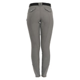Equestro Race Model Woman Breeches In Stretch Cotton #colour_grey
