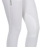 Equestro Race Model Woman Breeches In Stretch Cotton #colour_white