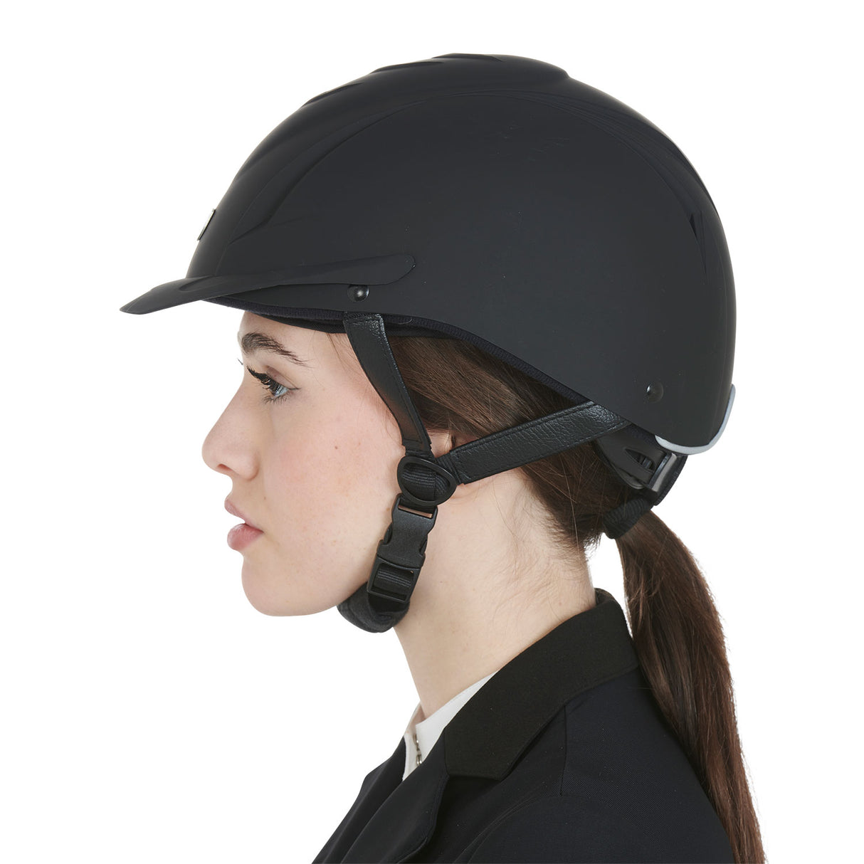 Equestro Ultra Light Helmet With Front Logo