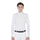 Equestro Men's Long Sleeve Competition Polo Shirt #colour_white