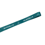 ACAVALLO LOGOED LANYARD BADGE HOLDER