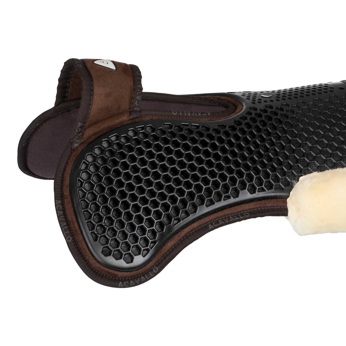 Pad MF-S WFS suede rear sheepskin Hexagonal gel front riser