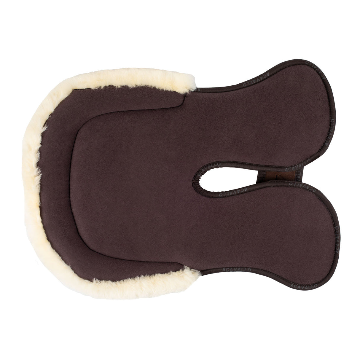 Pad MF-S WFS suede rear sheepskin Hexagonal gel front riser