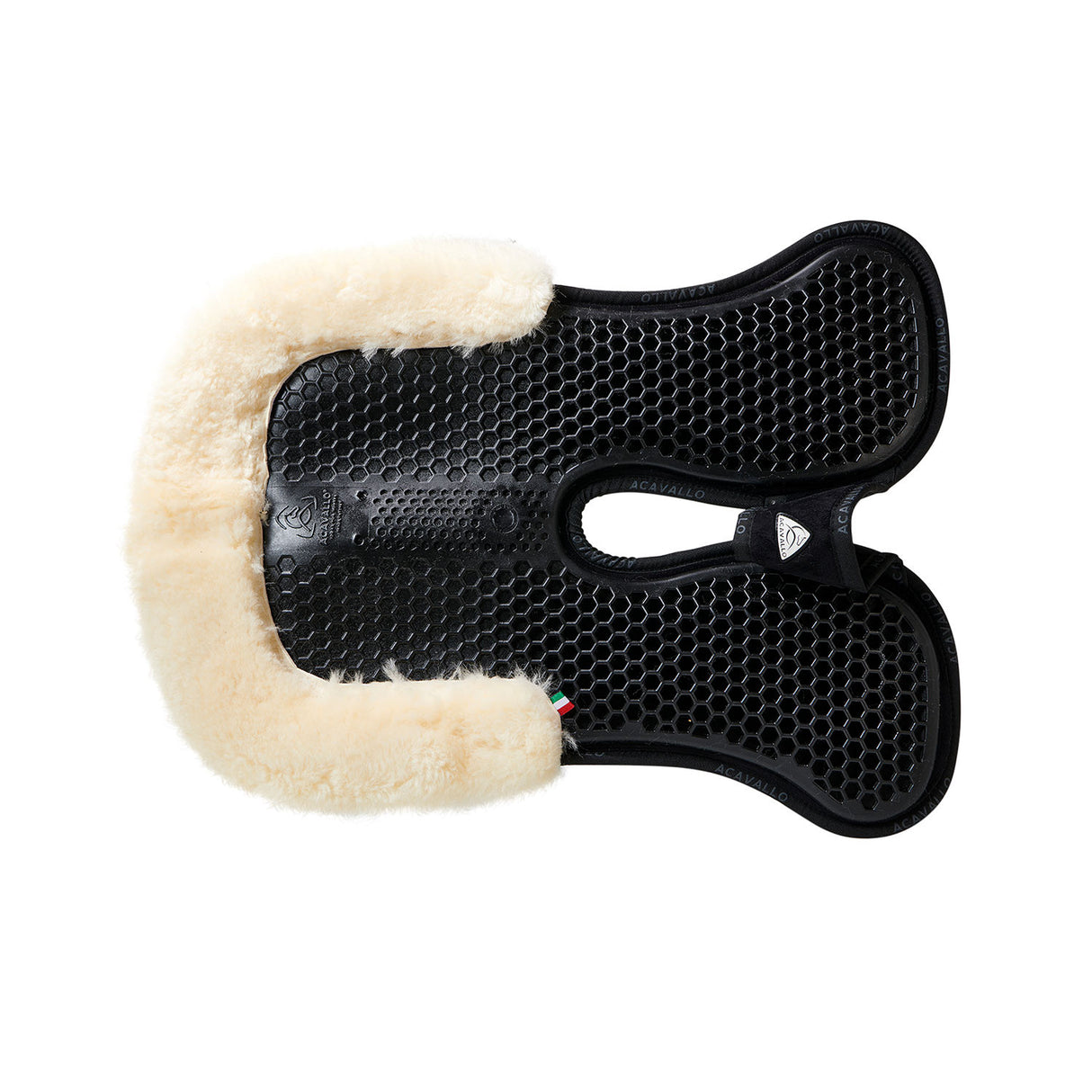 Pad MF-S WFS suede rear sheepskin Hexagonal gel front riser