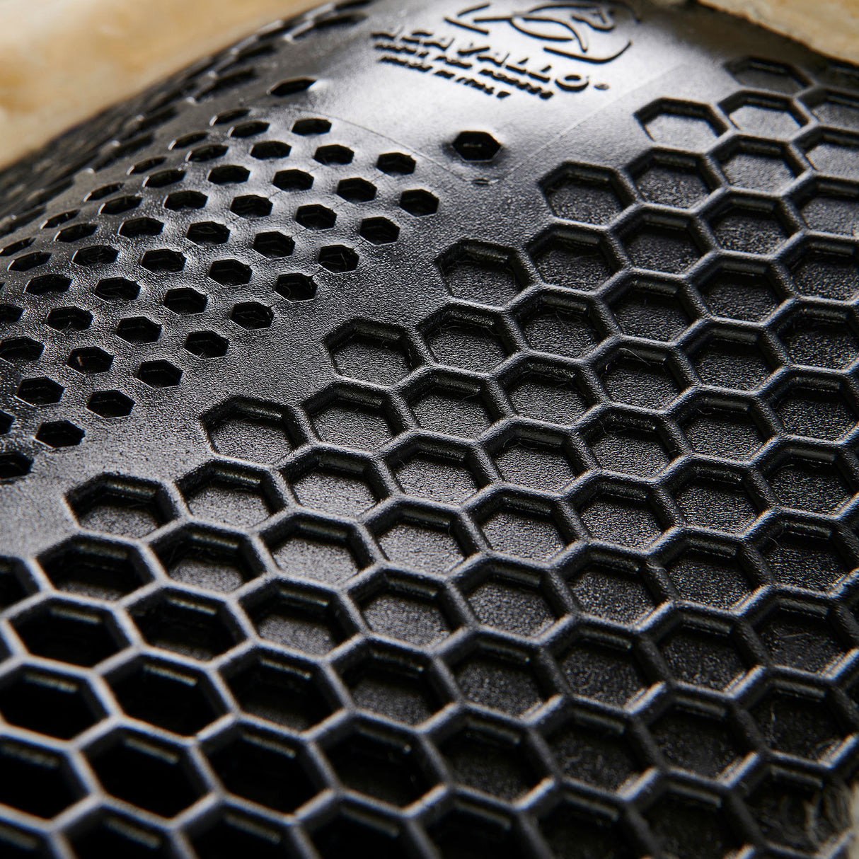 Pad MF-S WFS suede rear sheepskin Hexagonal gel front riser