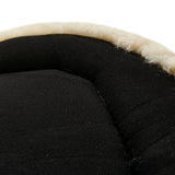 Pad MF-S WFS suede rear sheepskin Hexagonal gel front riser