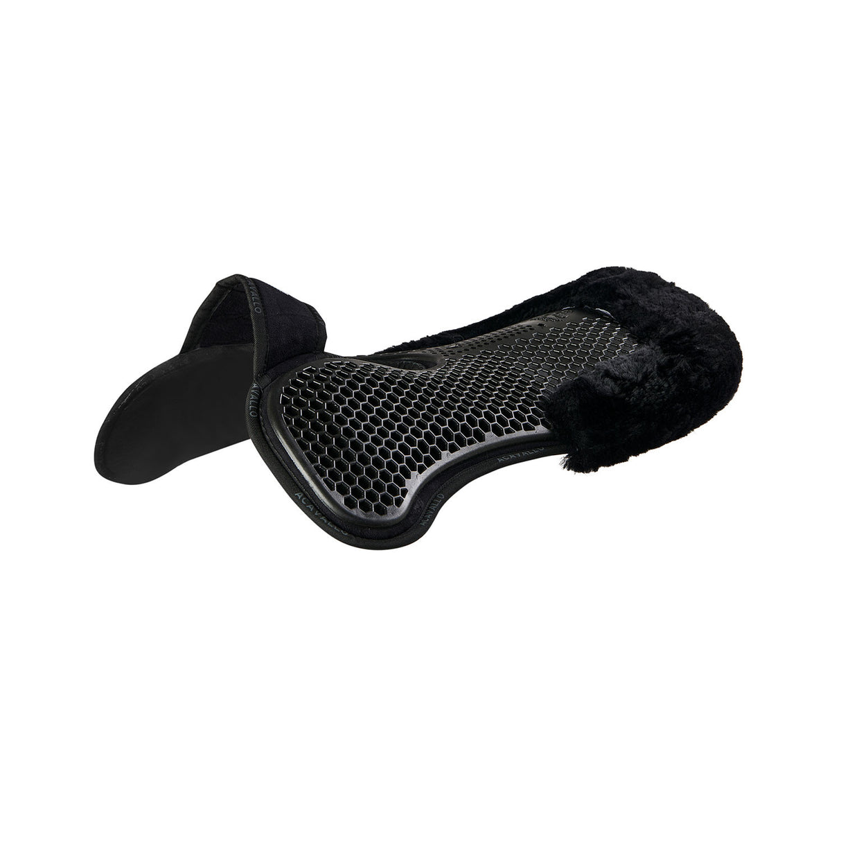 Pad MF-S WFS suede rear sheepskin Hexagonal gel front riser