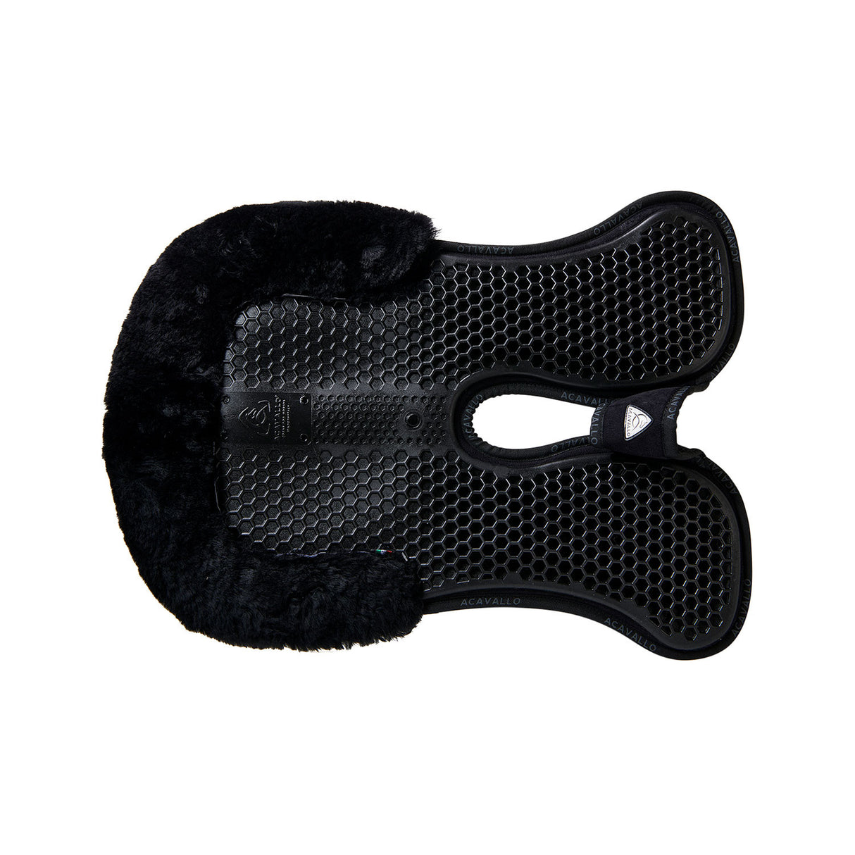 Pad MF-S WFS suede rear sheepskin Hexagonal gel front riser