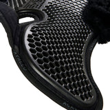 Pad MF-S WFS suede rear sheepskin Hexagonal gel front riser
