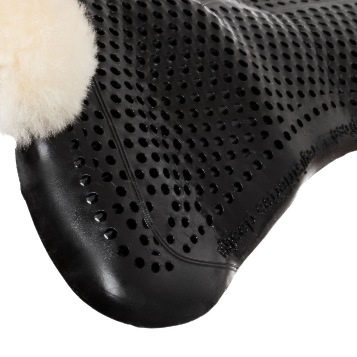 Acavallo Gel Ns-S Classic-S 1/2 Cut-Out Flat #colour_black-natural