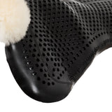 Acavallo Gel Ns-S Classic-S 1/2 Cut-Out Flat #colour_black-natural