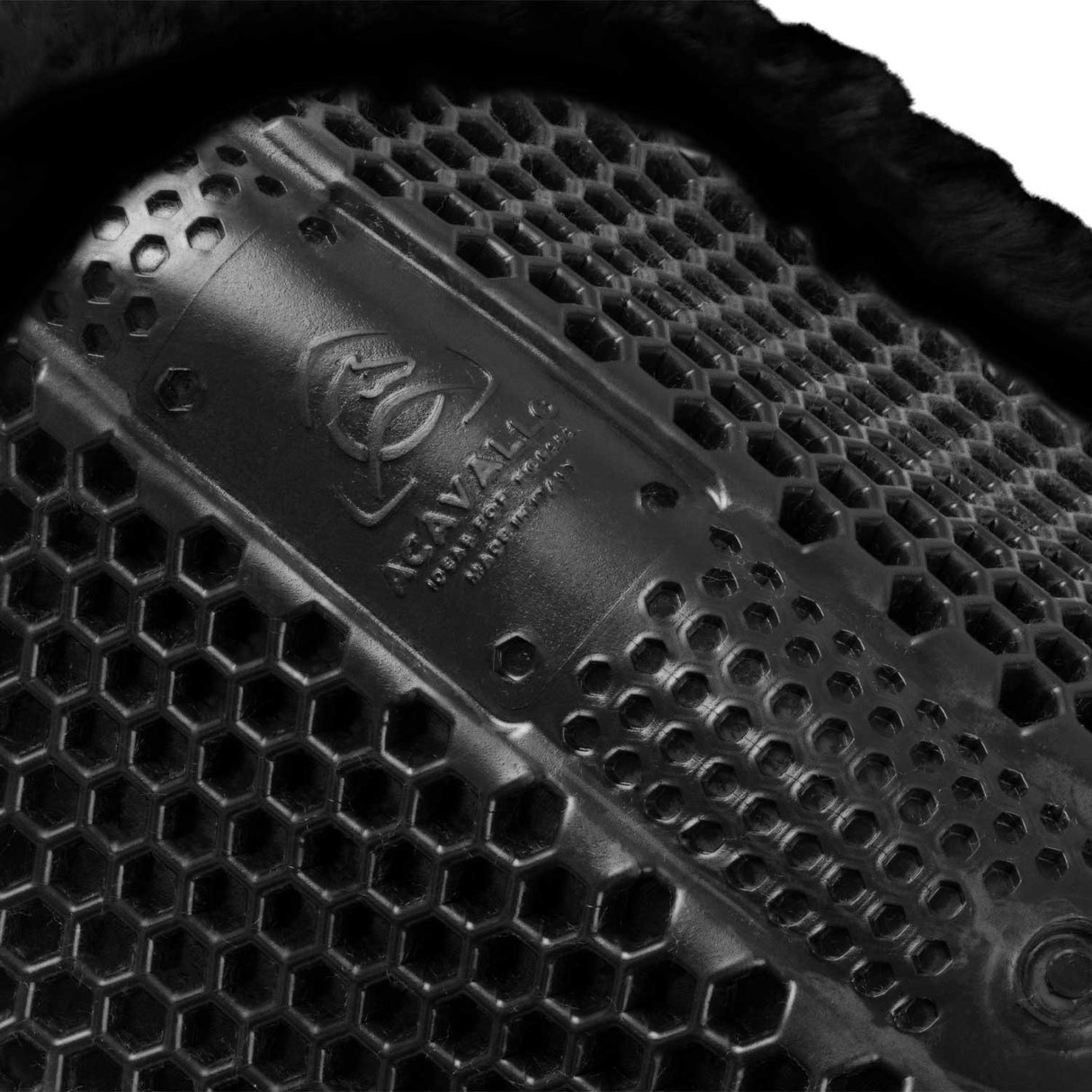 Pad MF-S WFS suede rear sheepskin Hexagonal gel