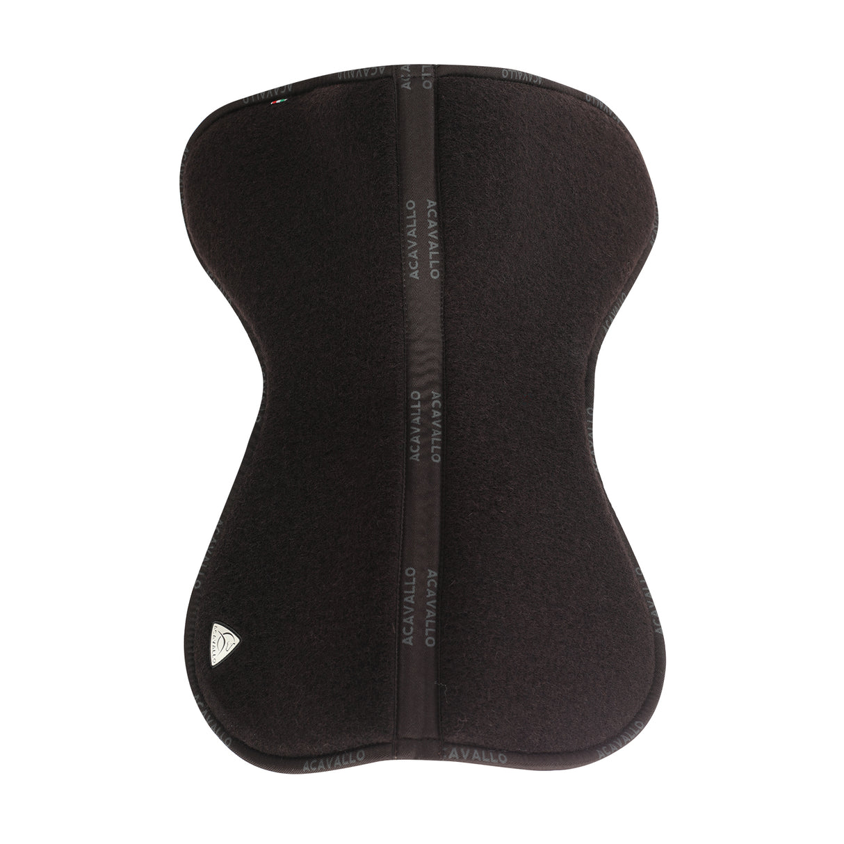 Acavallo Pad MF JCCS CW-CS Virgin Wool Flat #colour_brown