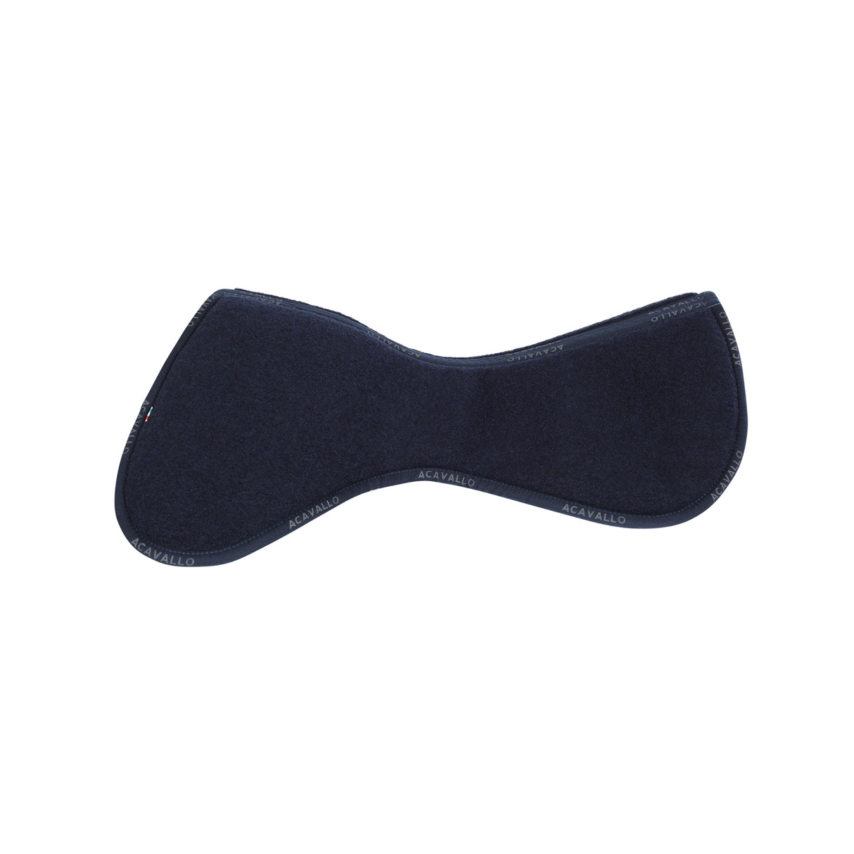 Acavallo Pad MF JCCS CW-CS Virgin Wool Flat #colour_blue