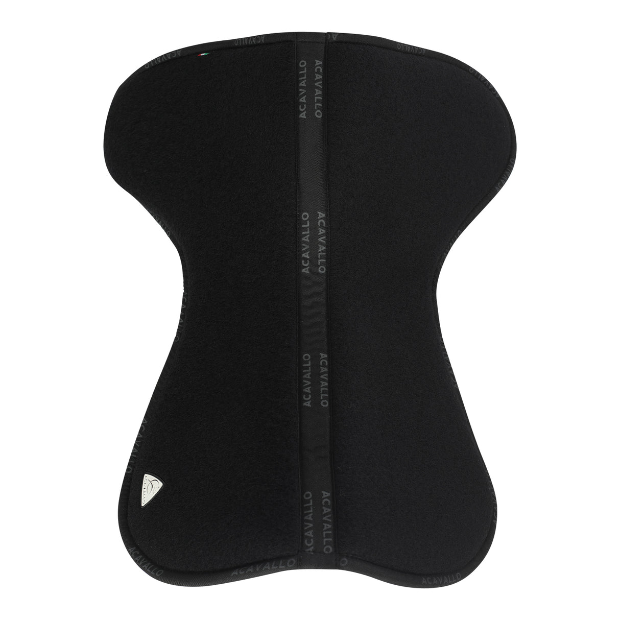 Acavallo Pad MF JCCS CW-CS Virgin Wool Flat #colour_black