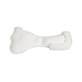 Acavallo Pad MF-S JCCS-S CW-CS Suede Cut-Out Sheepskin Flat #colour_white-white