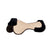 Acavallo Pad MF-S JCCS-S CW-CS Suede Cut-Out Sheepskin Flat #colour_beige_black