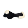 Acavallo Pad MF-S JCCS-S CW-CS Suede Cut-Out Sheepskin Flat #colour_black-natural