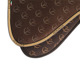 Acavallo Pad MF DS SW-3DS Suede Silicone Grip Flat #colour_brown