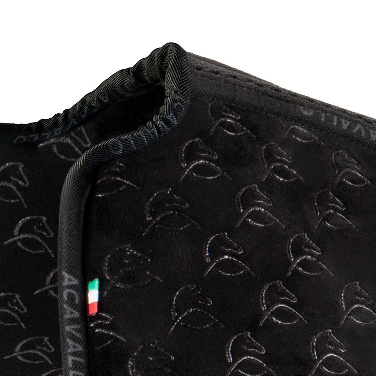 Acavallo Pad Mf Ds Sw-3Ds Suede Internal Silicone Grip Flat #colour_black
